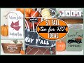 $1 FALL DIY DECOR 🍁10 AMAZING DIY HOME DECOR IDEAS 2020