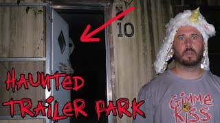 HAUNTED TRAILER PARK IN THE WOODS | OmarGoshTV HAUNTED TRAILER PARK IN THE WOODS | OmarGoshTV