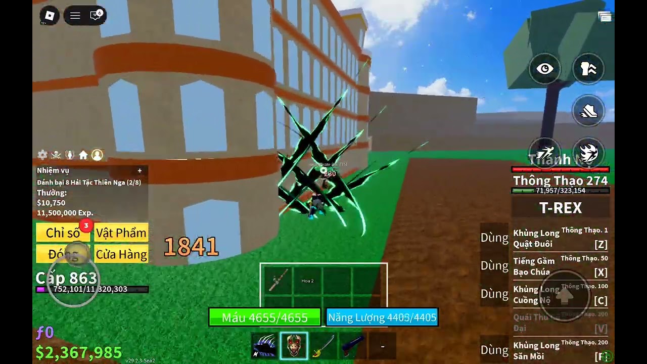 yeeeeeeeeeeeeeeeee có tộc V2 rồi 