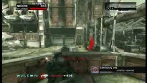 Gears Of War 2 Execution on Ruins
