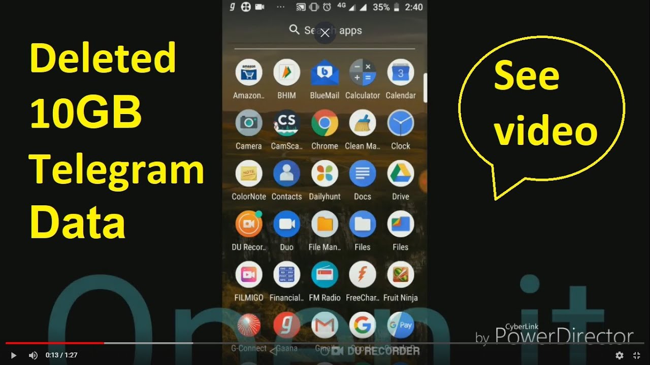 How To Delete Telegram Media From Iphone