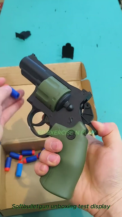 ZP-5 Revolver Review: The Perfect Birthday Gift Toy Gun! 🔫🎉 #OutdoorShooting  #airsoft #dartgun