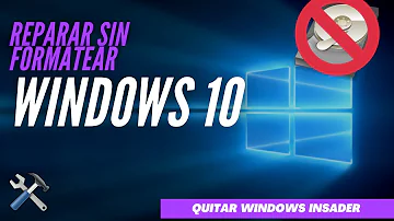 ¿Restablecer el PC elimina el programa Windows Insider?