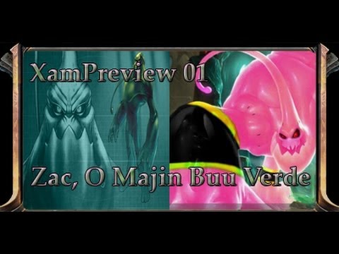 XamPreview 01 - Zac, O Majin Buu Verde