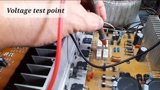 Konzert 502A Amplifier Voltage Test Point Amplifier Repair Tips