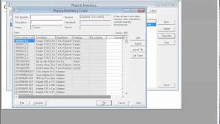 Importing & Closing a Physical Inventory Count - Part 1