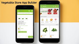 OHO Vegetable Store Mobile App Builder screenshot 4