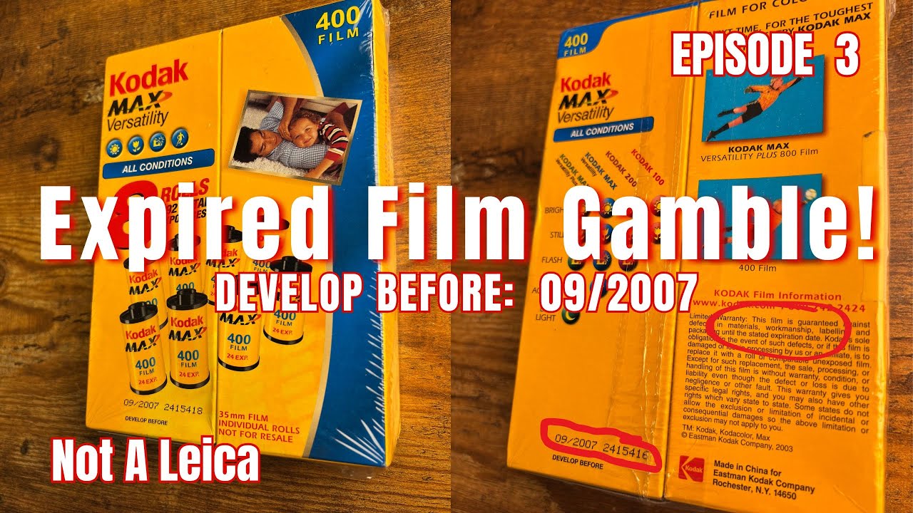 Проверяли 20-летнюю просроченную 35-мм пленку китайского производства? Результаты оказались совер...