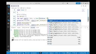 Information Learn to use methods in rust programming language. four types of methods. Update
