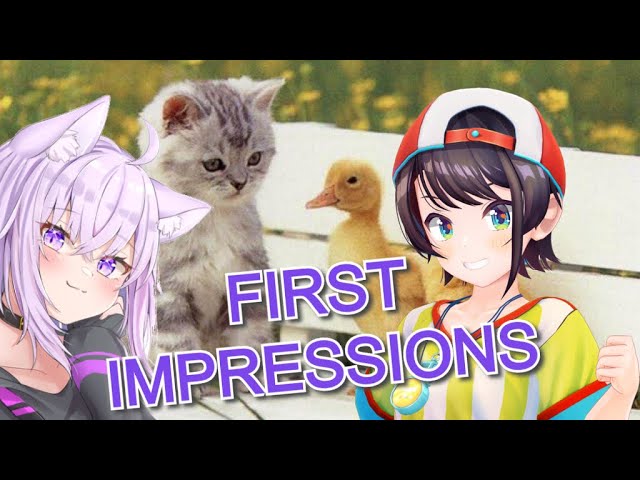 Okayu and Subarus' First Impressions of Each Other [Eng Subs/Hololive]