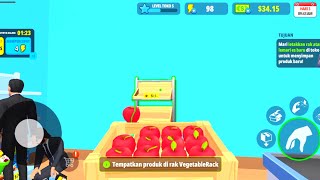 Supermarket simulator games android - belajar jadi kasir - Android gameplay part 9 screenshot 2