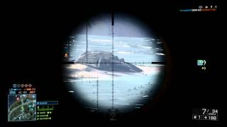 Sick Battlefield 4 Sniper Multi-Kill must see!