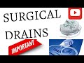 Surgical drains , wound drain bag types #drain_bags #wound_drains #surgical_drains