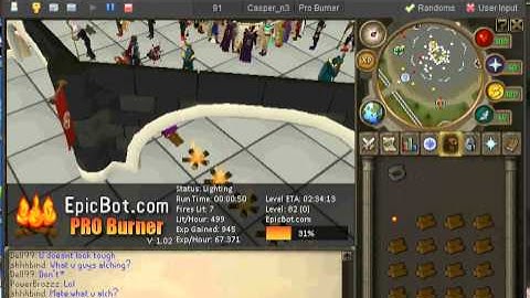 Runescape Firemaking Bot 2011.