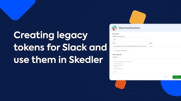 Report Automation | Create Legacy Tokens for Slack and use it in Skedler | Skedler Tutorial