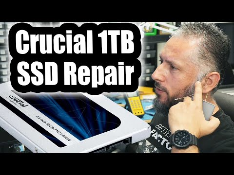 Crucial 1TB SSD Failed Not Recognized. Can We save it?
