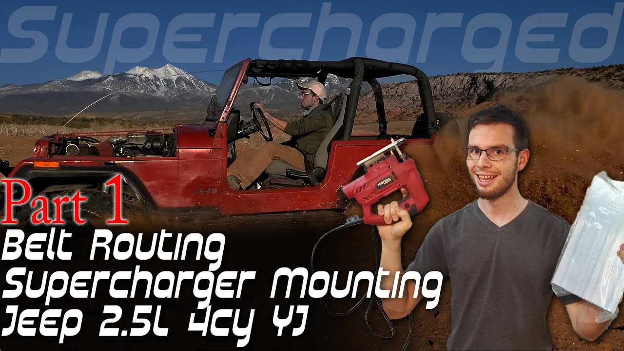 DIY Supercharger Part 1 Mounting the Supercharger YouTube