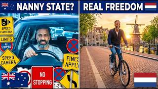 Living in Netherlands vs Australia: No Helmets, Speed Cameras & TOTAL Driving Freedom