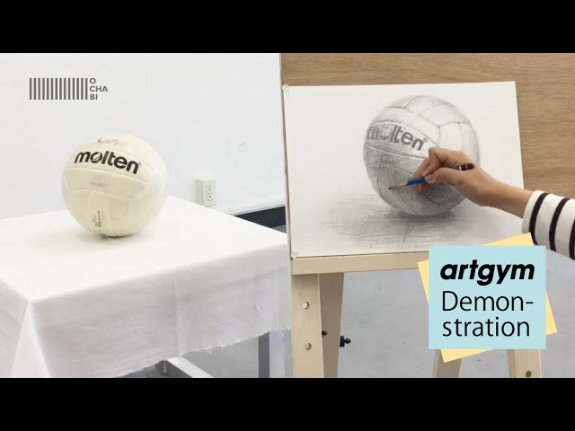 Ochabi バレーボールのデッサン 4倍速 Artgym 18 Youtube