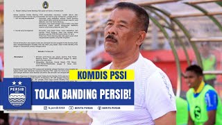 BERITA PERSIB HARI INI! Resmi Komdis PSSI Tolak Banding! Persib vs Persija Tanpa Penonton