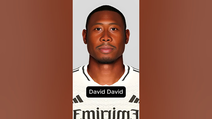 David Alaba @MirrorLegends Which legend will we blend next? 🙈🙉🙊