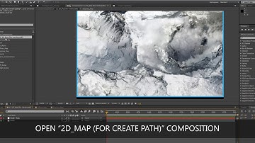 3D Map Path Bilder (AE Displacement) : Create 3D Terrain