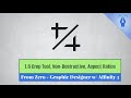 Graphic Design with Affinity #1.6 Crop Tool, Non-Destructive, Aspect Ratios