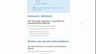 Moodle format flexible