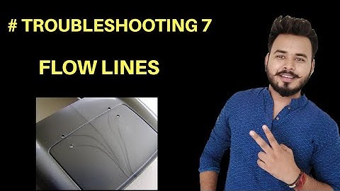 FlOW LINES INJECTION MOLDING