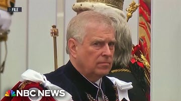 Prince Andrew gives up royal titles amid scandal
