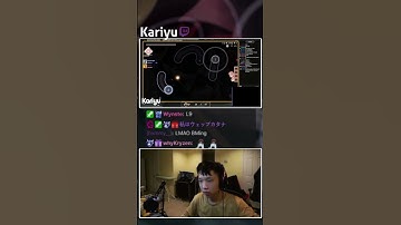 even kariyu is acting sus