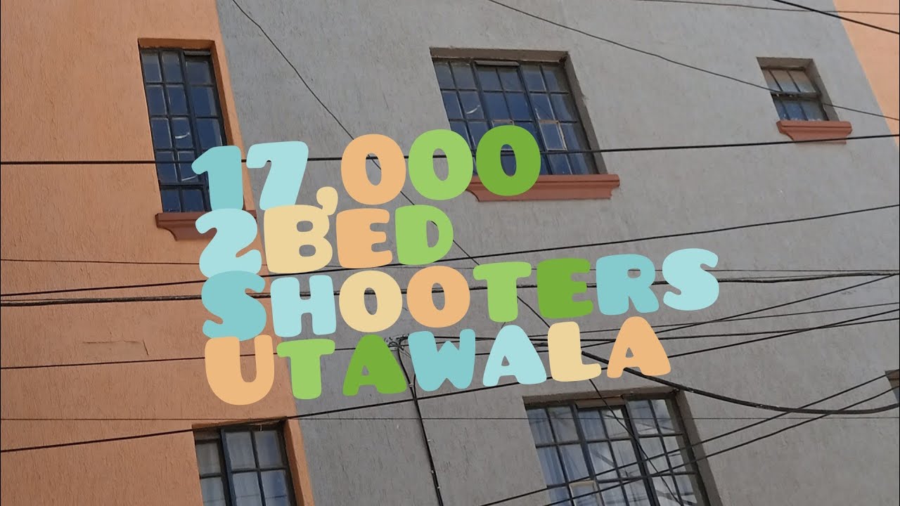 Here's a 2Bed@17K in Utawala, 2bedroom apartment empty house tour