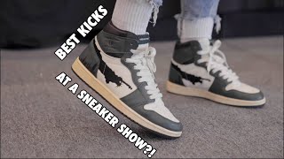 BEST KICKS IN A SNEAKER CONVENTION ?! HOUSE OF KICKS CONVENTION TROPHY CONTEST