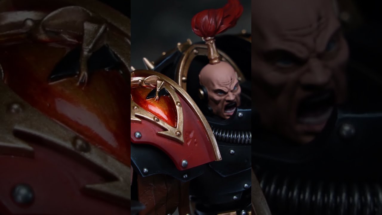 JOYTOY 1/18 Warhammer Horus Heresy - Ezekyle Abaddon, Sons Of Horus, Action Figure Da Collezione 15 Cm