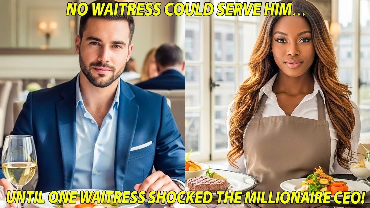 NO WAITRESS COULD SERVE HIM — UNTIL ONE SHOCKED THE MILLIONAIRE CEO