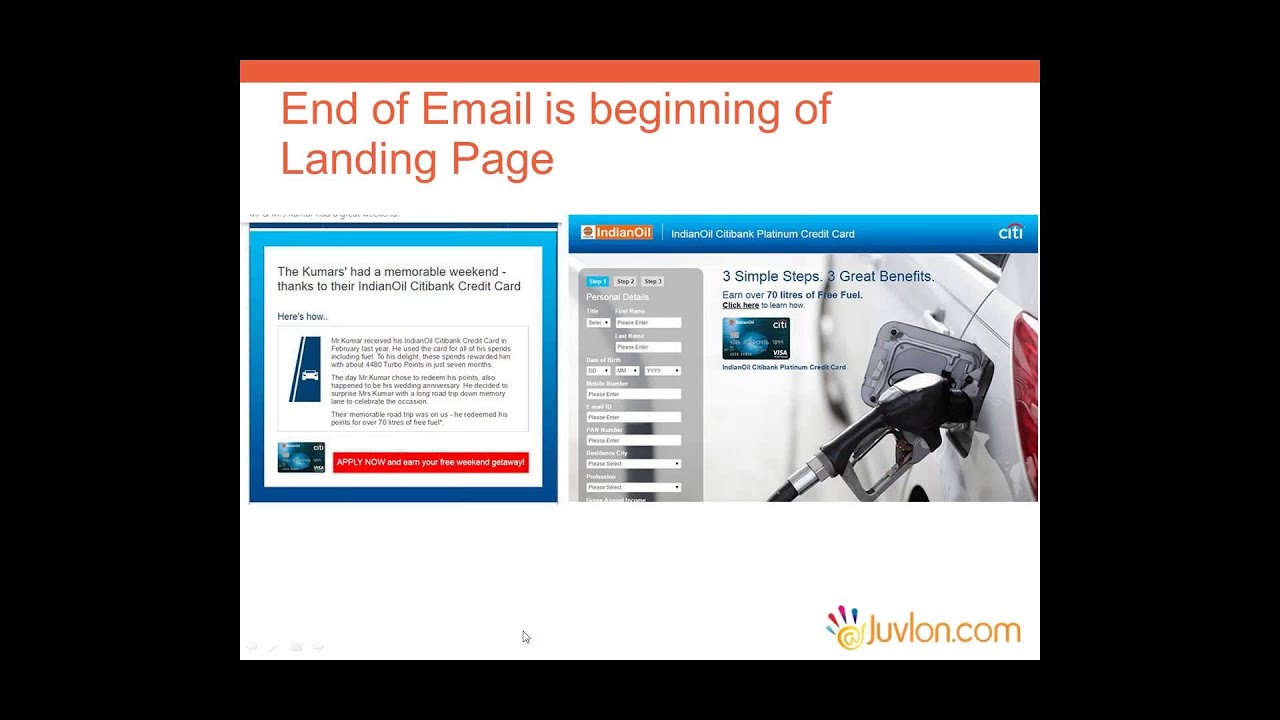 Emails and Landing Pages:  How Conversions Happen