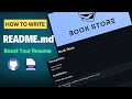 How to write Readme file | Document a Project | Full-Stack Application, Backend, SDK