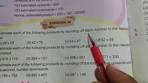 Exercise 28 class 4 maths by rajpoot sir