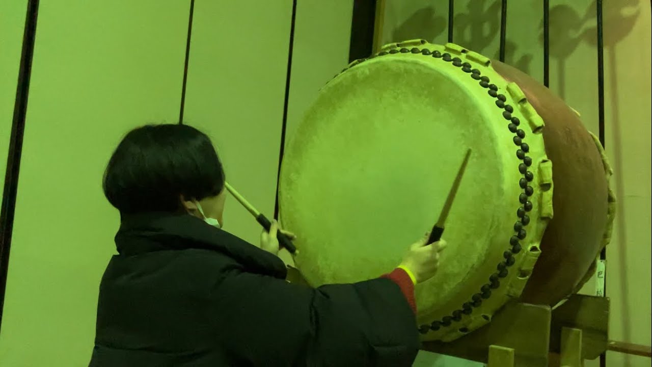 A soulful Japanese drumming performance by the Taiko Master World