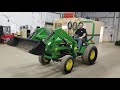 John Deere 955 Tractor w/Buhler Loader