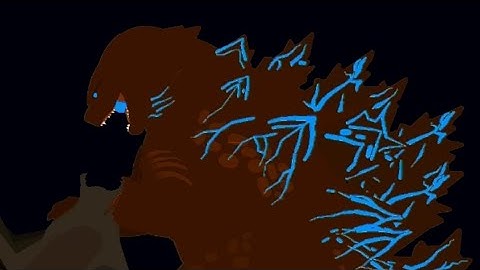 Godzilla 2015 the Kiss of Death - StickNodes Animation