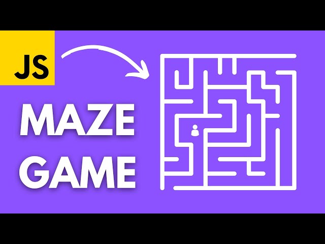 Simple Brain Game(The Maze) in JavaScript Free Source Code