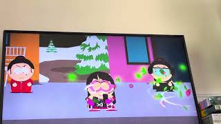 Valinda fighting the Ninjas & Raisin Girls (South Park: The Fractured But Whole)