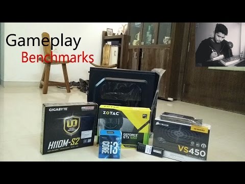 Benchmarking my PC i3 6098P/GTX 1050- TheBrironTech