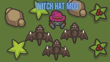 Taming io- Epic Witch Hat Mod!