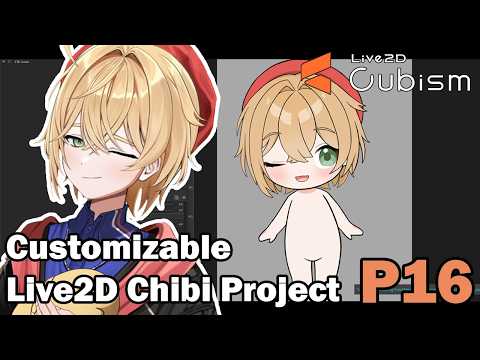 Making a customizable Live2D Chibi! | Part 16