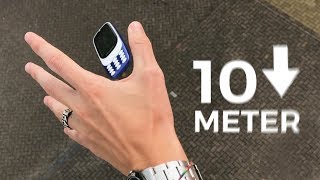 Nokia 3310 droptest van 10 meter Resimi