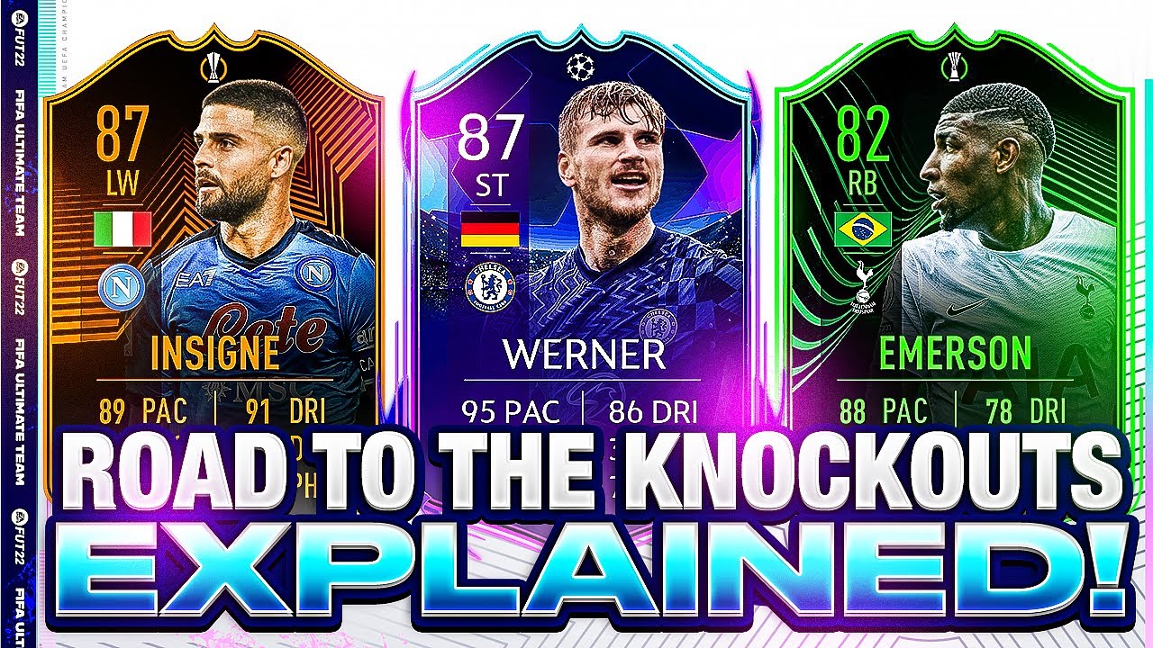 FIFA 23 Road to the Knockouts: Full team, How do cards upgrade?