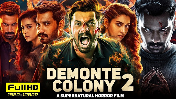 Demonte Colony 2 South (2024) Full Movie Hindi Dubbed | Arulnithi,Priya Bhavani | HD