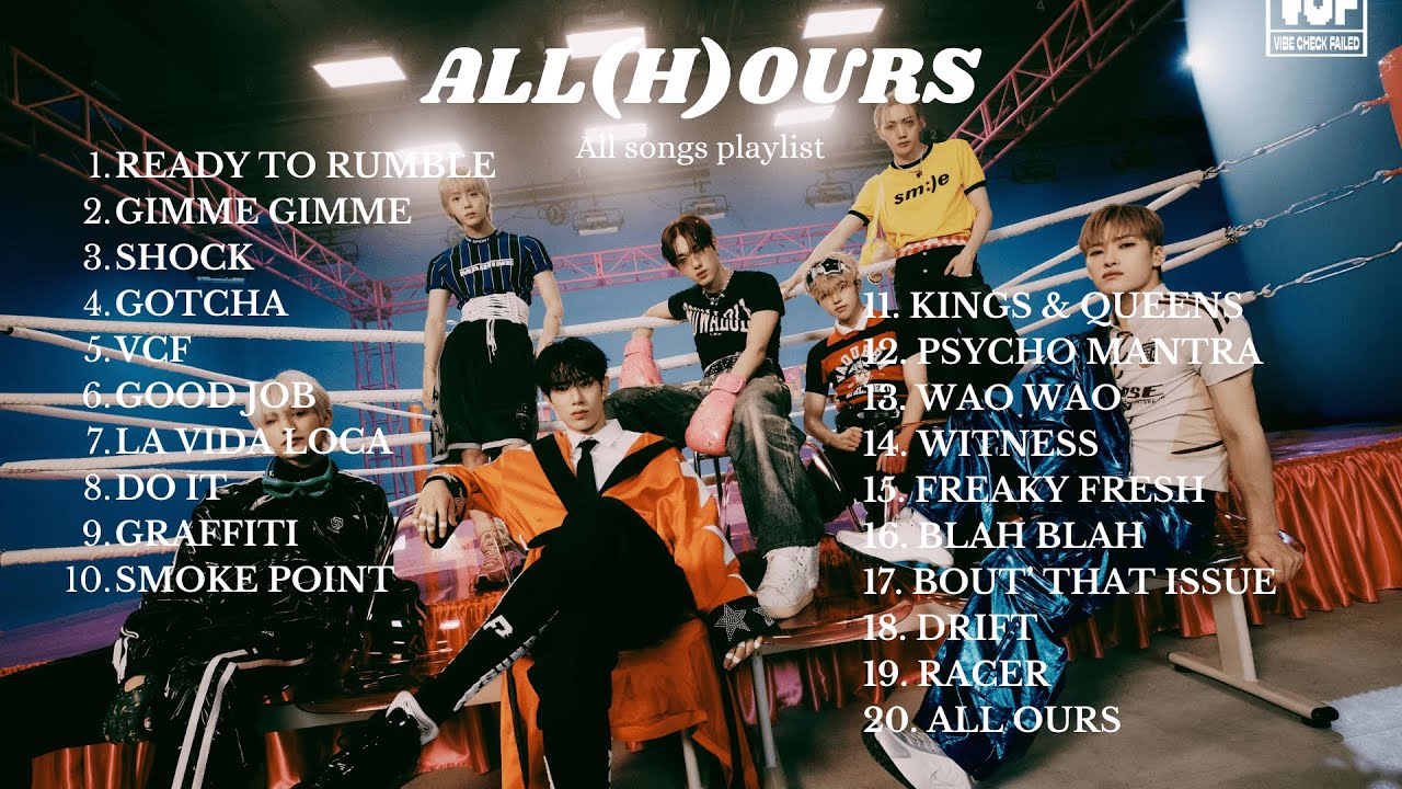 ALL(H)OURS (올아워즈) - All Songs Playlist (ALL OURS to VCF) - YouTube